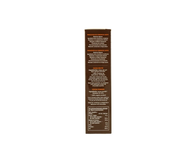 Cacao Puro Bio (Comercio Justo) 150 g Alternativa3