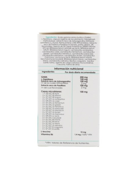 Inmunerelax, sistema nervioso 60 cápsulas de 820mg Inmunelab