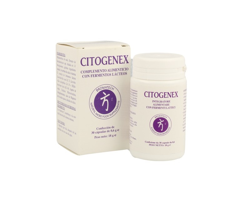 Citogenex 30 cápsulas de 0.6g Bromatech