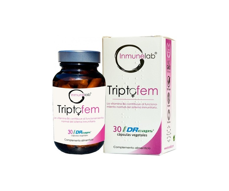 Triptofem, equilibrio emocional 30 cápsulas de 840mg Inmunelab