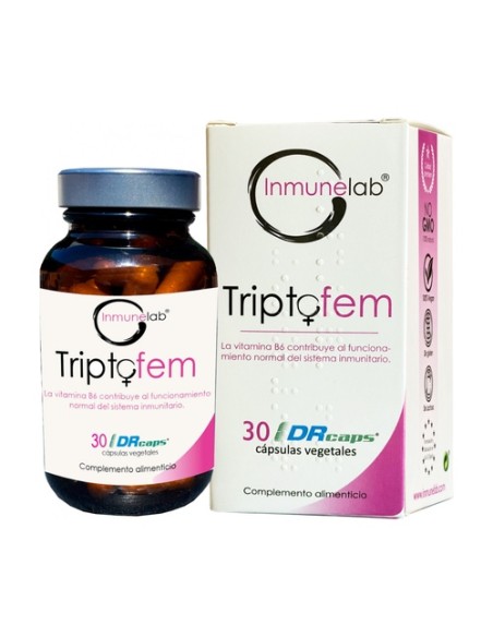 Triptofem, equilibrio emocional 30 cápsulas de 840mg Inmunelab