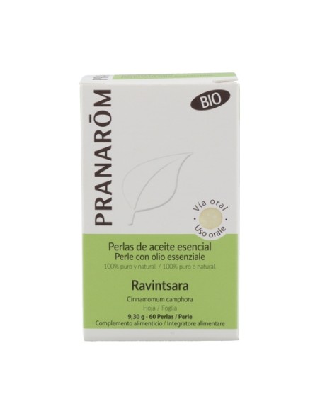 Perlas Ravintsara Bio 60 perlas Pranarom