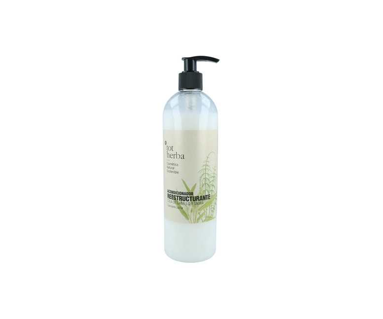 Acondicionador Capilar Cola Caballo-Salvia 500 ml de gel Tot Herba-Authex