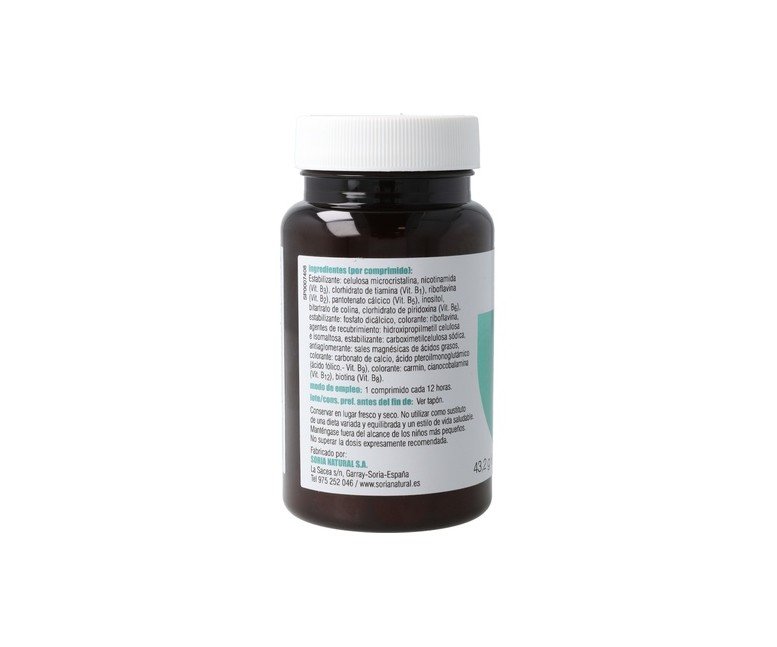 B-Complex 60 comprimidos Soria Natural