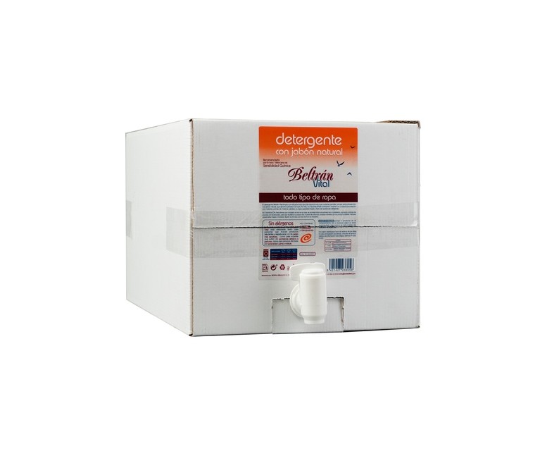 Detergente líquido para ropa 18 L Beltrán Vital