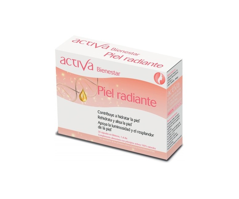 Bienestar piel radiante 45 cápsulas vegetales Activa