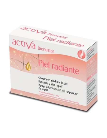 Bienestar piel radiante 45 cápsulas vegetales Activa