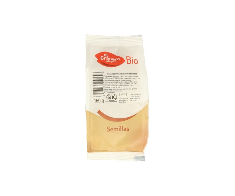 Anacardo natural 150 g El Granero Integral