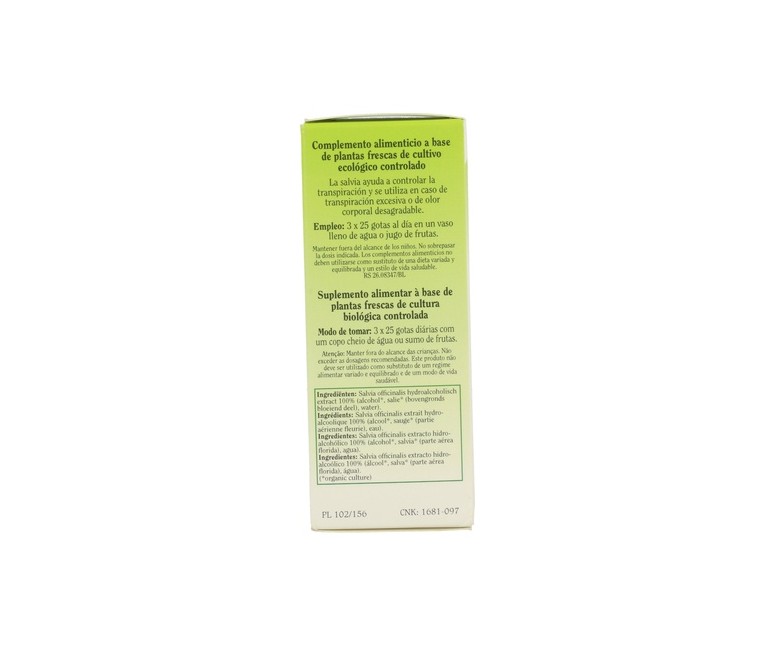 Salvia Officinalis (Salvia) Tm 50 ml Biover