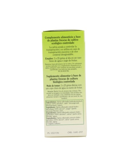 Salvia Officinalis (Salvia) Tm 50 ml Biover
