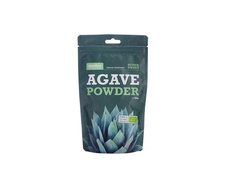 Agave dulce en polvo 200 g de polvo Purasana