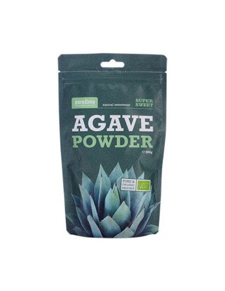 Agave dulce en polvo 200 g de polvo Purasana