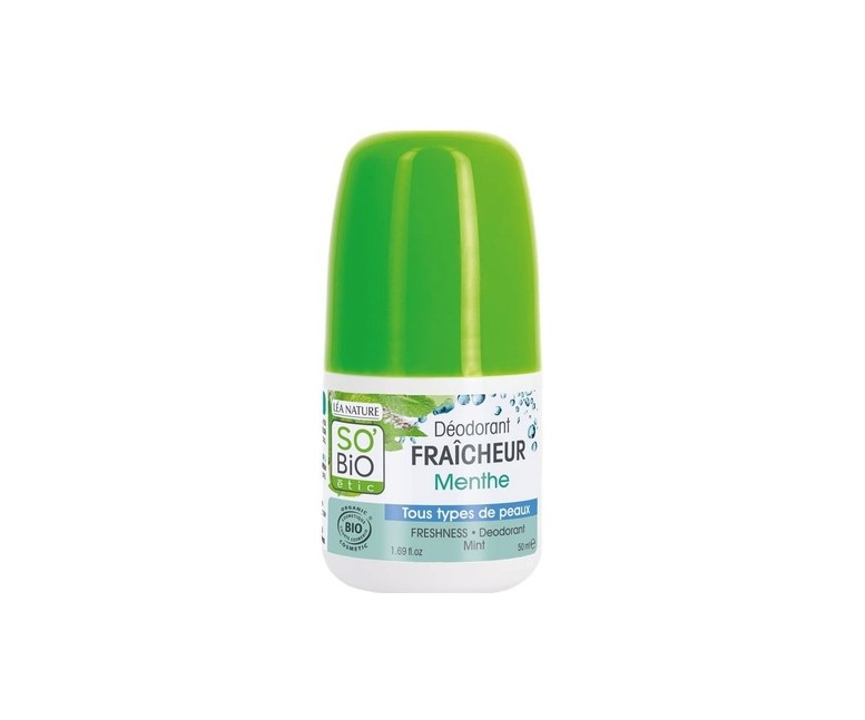 Desodorante Frescor Menta 50 ml So'Bio