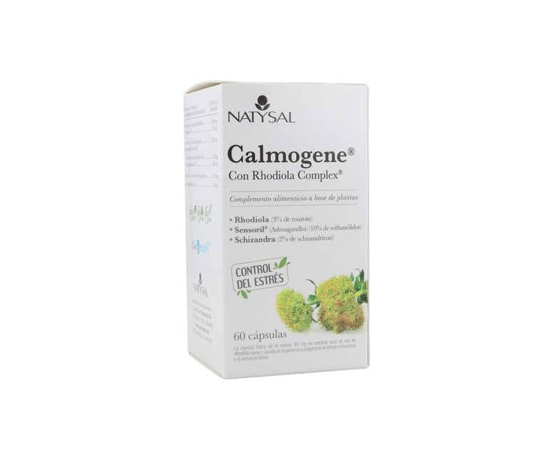 Calmogene con Rhodiola Complex 60 cápsulas Natysal