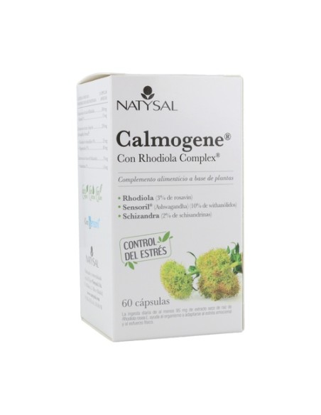 Calmogene con Rhodiola Complex 60 cápsulas Natysal
