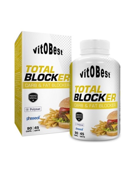Total Blocker bloqueador de grasas y control peso 90 cápsulas VIT.O.BEST