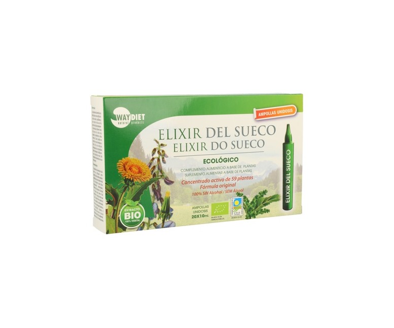 Elixir del Sueco 20 ampollas de 10ml Waydiet
