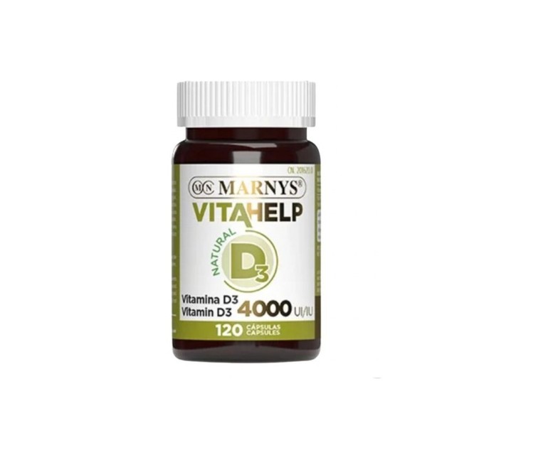 Vitahelp Vitamina D 4000 UI 120 perlas MARNYS®