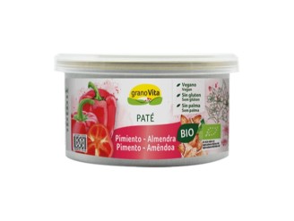 Paté de pimiento asado y almendra bio