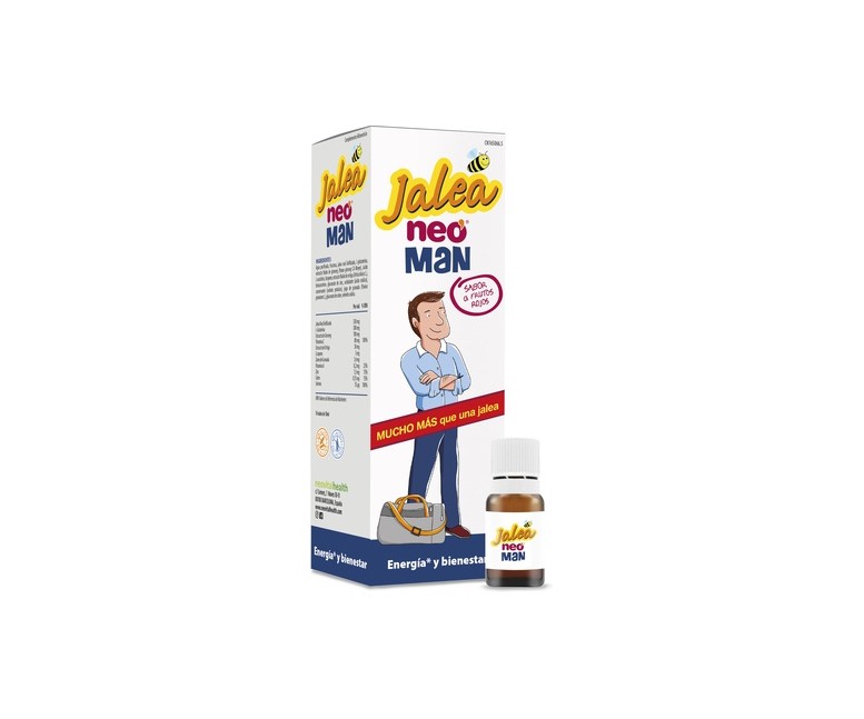 Jalea Neo Man sabor Naranja 14 viales (Naranja) Neo