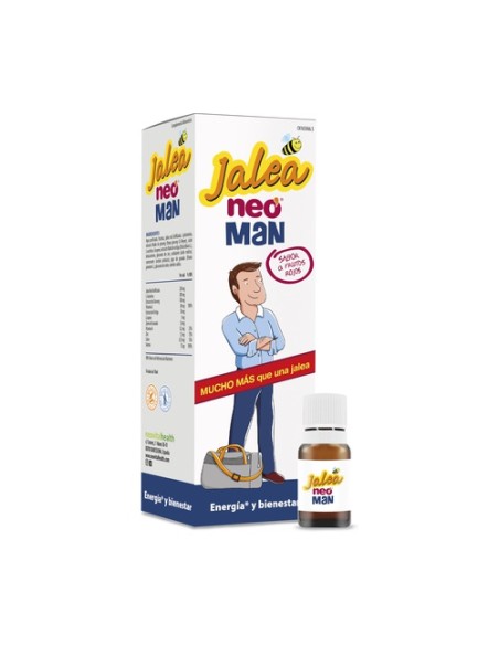 Jalea Neo Man sabor Naranja 14 viales (Naranja) Neo