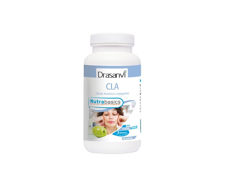 Nutrabasics CLA Ácido linoleico conjugado 48 perlas Drasanvi