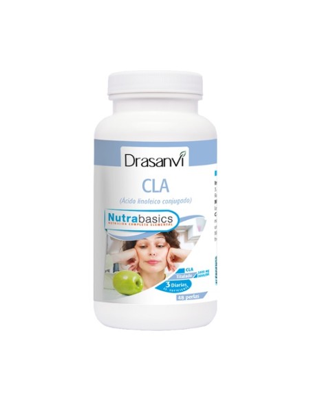 Nutrabasics CLA Ácido linoleico conjugado 48 perlas Drasanvi