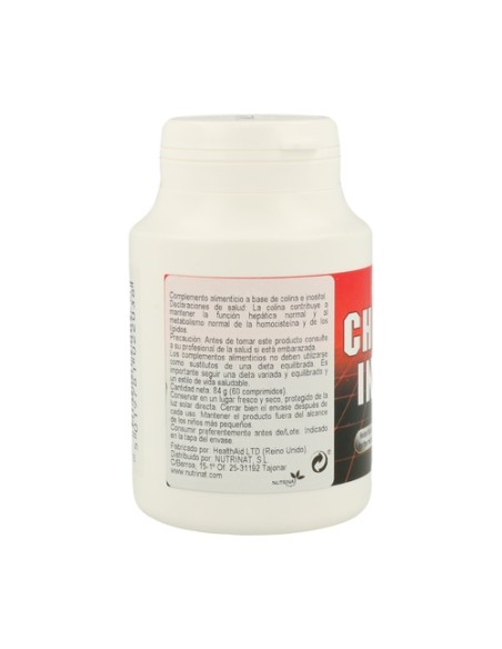 Colina y Inositol 60 comprimidos de 250mg Health Aid