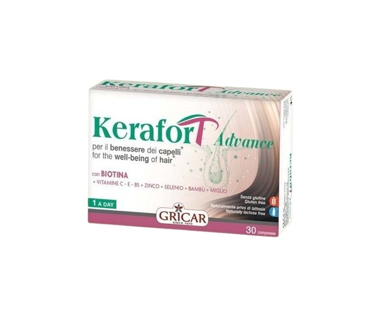 Kerafort Advance 30 comprimidos Gricar