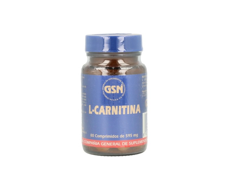 L-Carnitina 80 comprimidos de 595mg Gsn