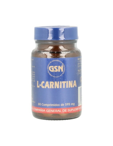 L-Carnitina 80 comprimidos de 595mg Gsn