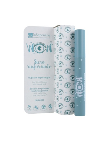 Sérum Fortalecedor de Pestañas y Cejas WOW 10 ml La Saponaria
