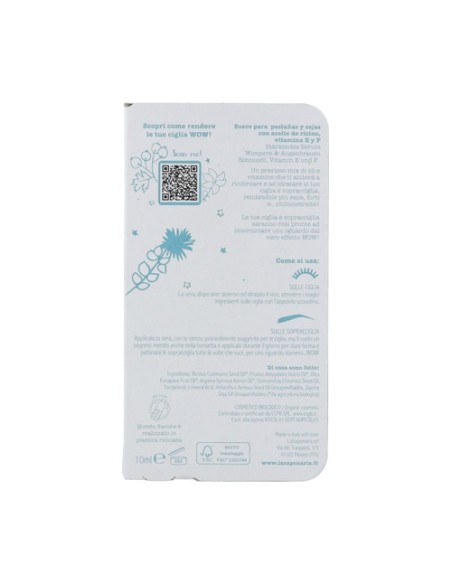 Sérum Fortalecedor de Pestañas y Cejas WOW 10 ml La Saponaria