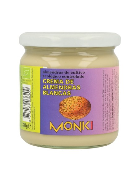 Crema Almendras Blancas Bio 330 g Monki
