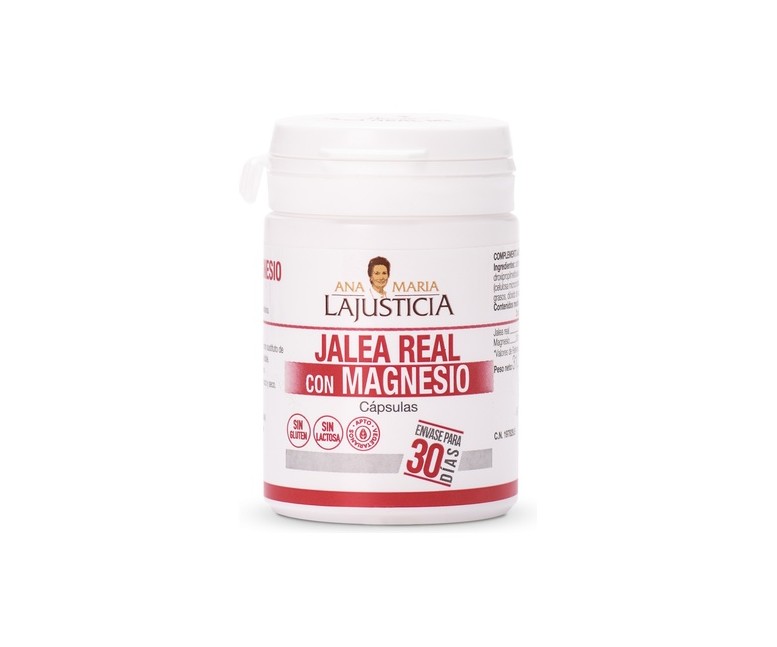 Jalea real con magnesio 60 cápsulas Ana Maria Lajusticia