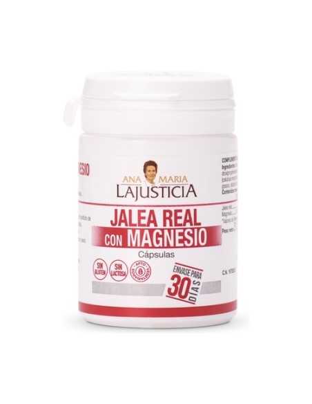 Jalea real con magnesio 60 cápsulas Ana Maria Lajusticia