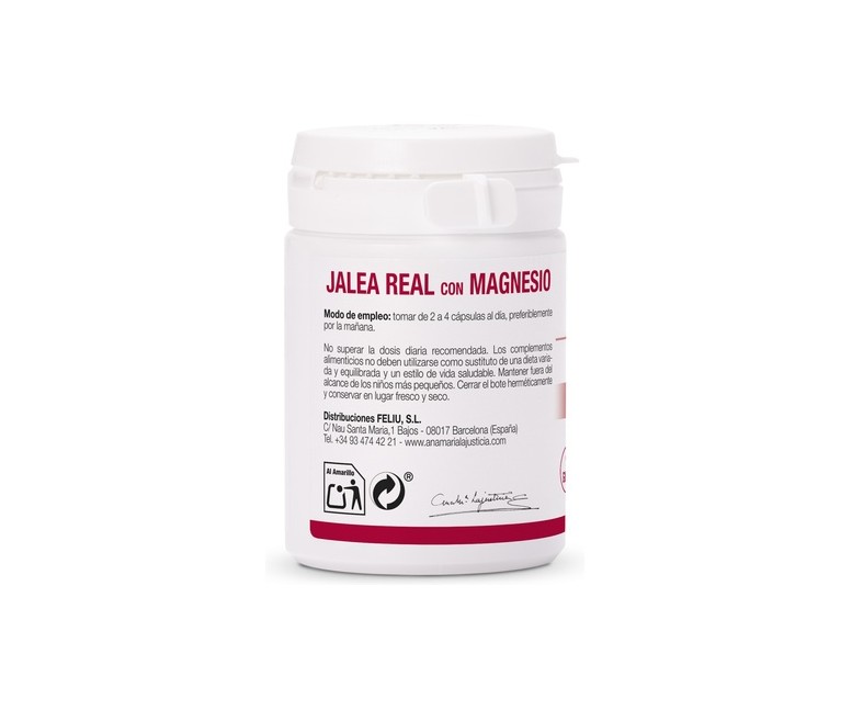 Jalea real con magnesio 60 cápsulas Ana Maria Lajusticia