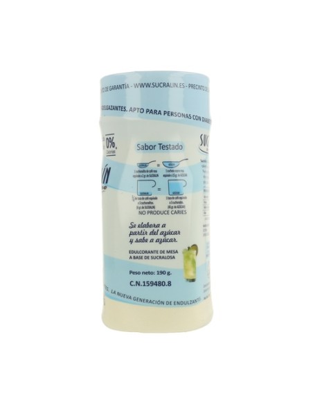 Endulzante 190 g Sucralin