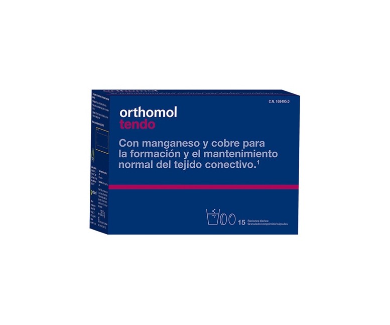 Tendo Granulado y Comprimidos 15 sobres Orthomol