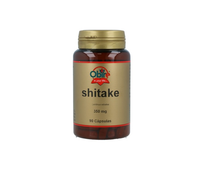 Shitake Lentinus Edodes 90 cápsulas de 590mg Obire