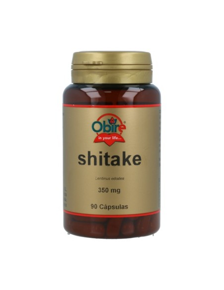 Shitake Lentinus Edodes 90 cápsulas de 590mg Obire