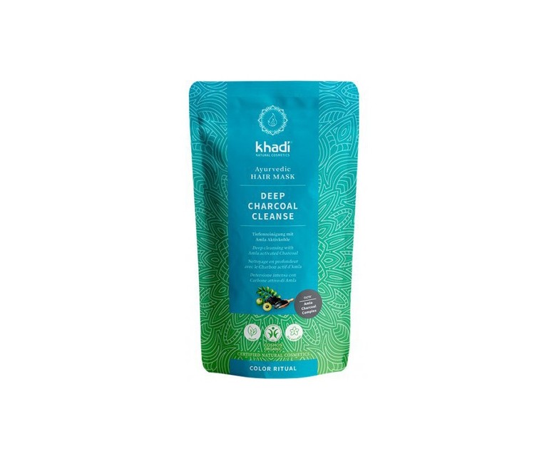 Mascarilla capilar detox - limpieza profunda 50 g Khadi