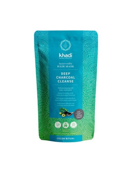 Mascarilla capilar detox - limpieza profunda 50 g Khadi
