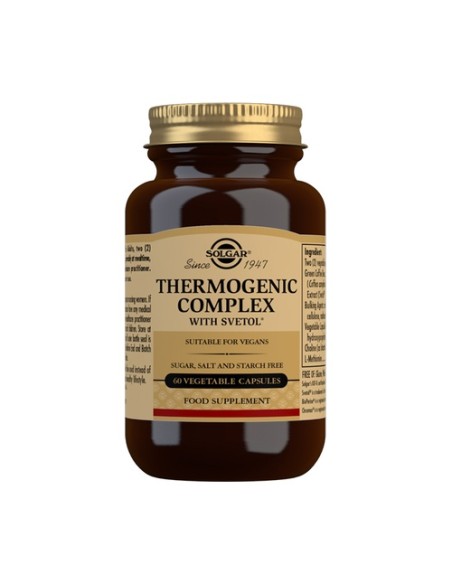 Thermogenic Complex 60 cápsulas vegetales Solgar