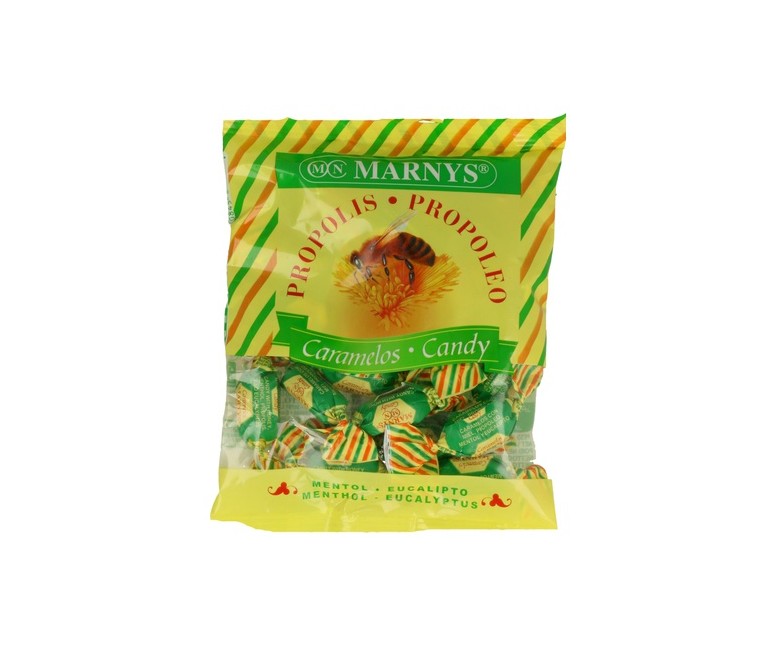 Caramelos de propoleo con mentol, eucalipto y miel 60 g (Eucalipto) MARNYS®