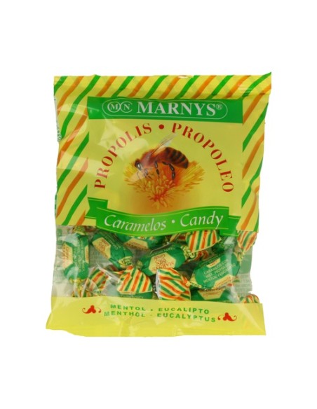 Caramelos de propoleo con mentol, eucalipto y miel 60 g (Eucalipto) MARNYS®