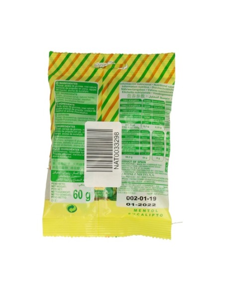 Caramelos de propoleo con mentol, eucalipto y miel 60 g (Eucalipto) MARNYS®