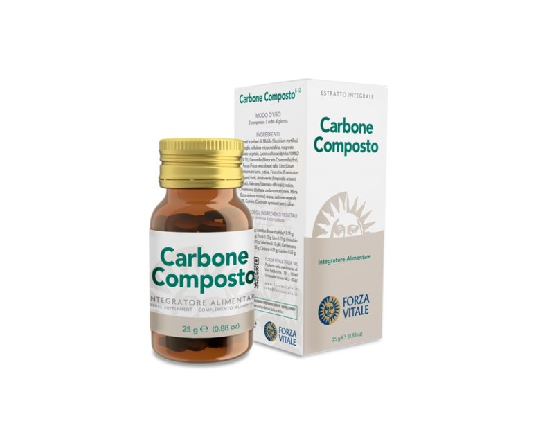 Carbone Composto 25 g Forza Vitale