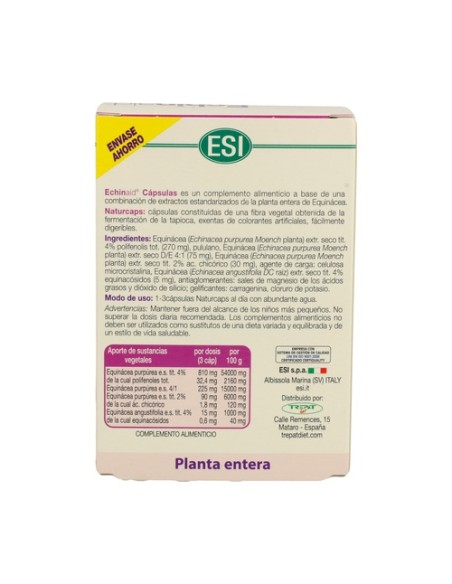 Echinaid 60 cápsulas ESI