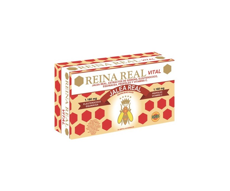 Jalea Reina Real Vital 30 ampollas Robis